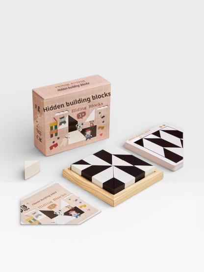 Puzzle Hidden Building Blocks Puzzle Toys - UNIVEA