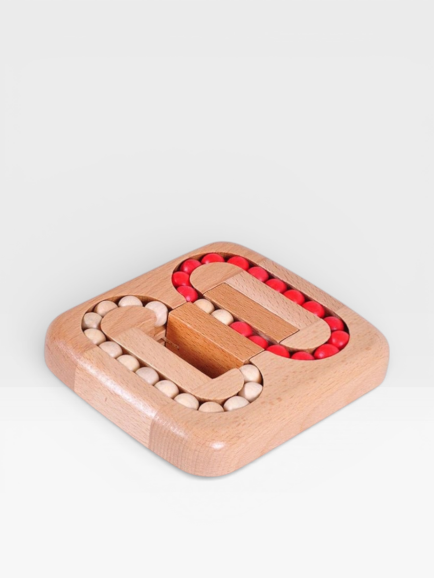 Rotating Magic Bean Fingertip Toy Wood Puzzles - UNIVEA