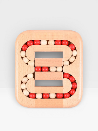 Rotating Magic Bean Fingertip Toy Wood Puzzles - UNIVEA