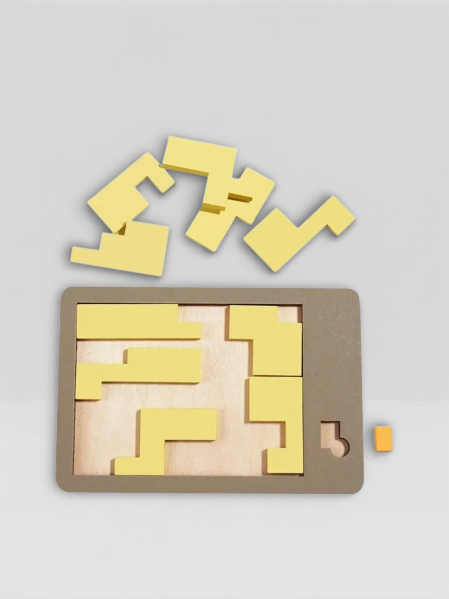 Wooden Tangram Board Puzzle Game - UNIVEA